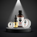 Gold Complete Beard Grooming Kit – Premium Edition